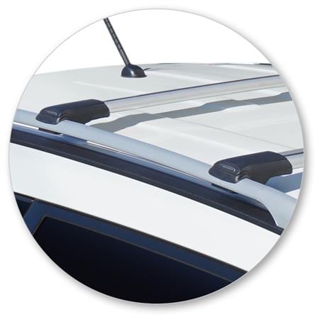 Yakima S56Y Rail Roof Rack -Silver