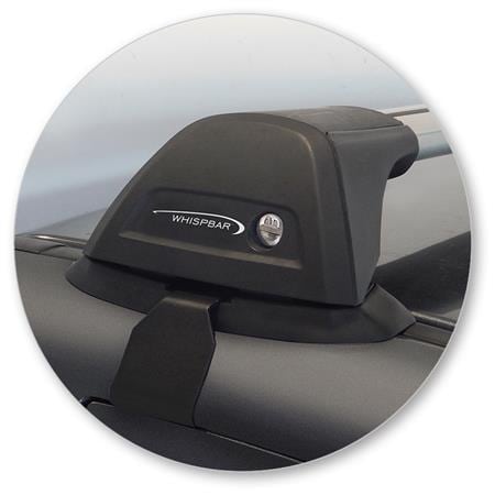 '-Yakima Black Flush End Unequal Length Bars S23YB - S29YB