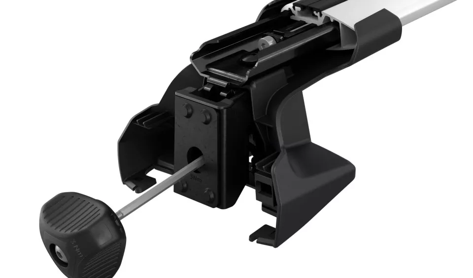 Thule Wingbar Edge Evo Bundle. Silver. Mazda 6. 4dr Sedan 2013 on. - Image 6