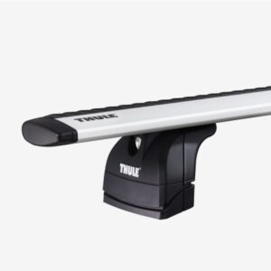Thule WingBar Evo Bundle. Silver. Daewoo Cielo 1995-1998