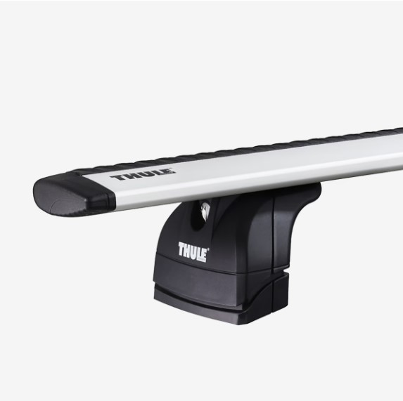 Thule WingBar Evo Bundle. Silver. Daewoo Cielo 1995-1998