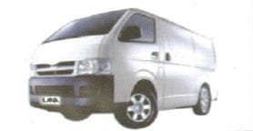 Toyota Hiace LWB Van 2005 - 14 Esteem Charcoal
