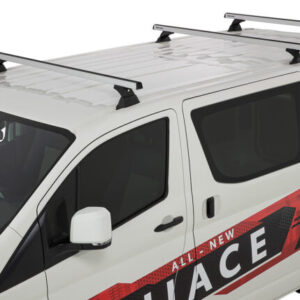 Rhino Rack Heavy Duty Roof Rack - Silver -Toyota ZR Hi-Ace LWB 2019 + - Image 1