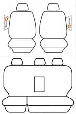 Toyota Hilux Double Cab SR5 2015 Outback Canvas Black Deploy Safe
