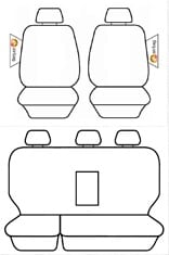 Toyota Hilux Double Cab SR5 2015 Outback Canvas Black Deploy Safe