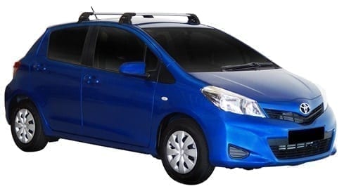 Toyota Yaris Hatch 5 Door 2011 Black Esteem Deploy Safe