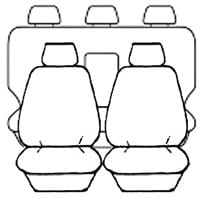 Mitsubishi Triton Double Cab 2006 - 2014 Outback Canvas Charcoal Deploy Safe