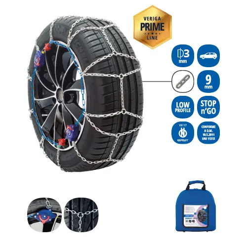 Veriga Stop & Go 9- Auto Tension Snow Chains