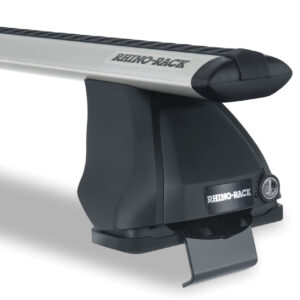 Rhino-Rack Black Vortex Bar and Fitting Fit for Mitsubishi Outlander 05-12 - Image 2