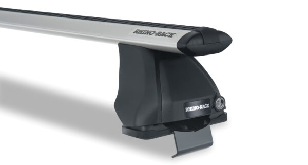 Rhino-Rack Black Vortex Bar and Fitting Fit for Mitsubishi Outlander 05-12