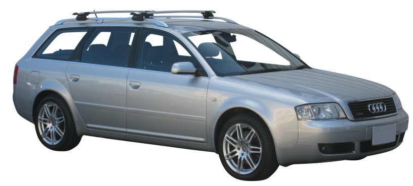 Yakima K328-S16Y Silver Bars Audi A6 Wagon 98-04, Allroad 99-05 & 06-12 - Image 1