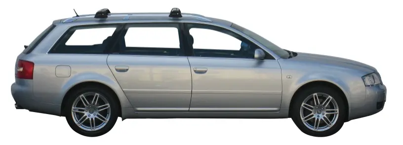 Yakima K328-S16Y Silver Bars Audi A6 Wagon 98-04, Allroad 99-05 & 06-12
