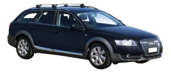 Yakima K328-S16Y Silver Bars Audi A6 Wagon 98-04, Allroad 99-05 & 06-12