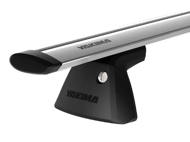 Yakima Jetstream. Silver. Ford Ranger Double Cab 2011-2022 (Clamp Mount)