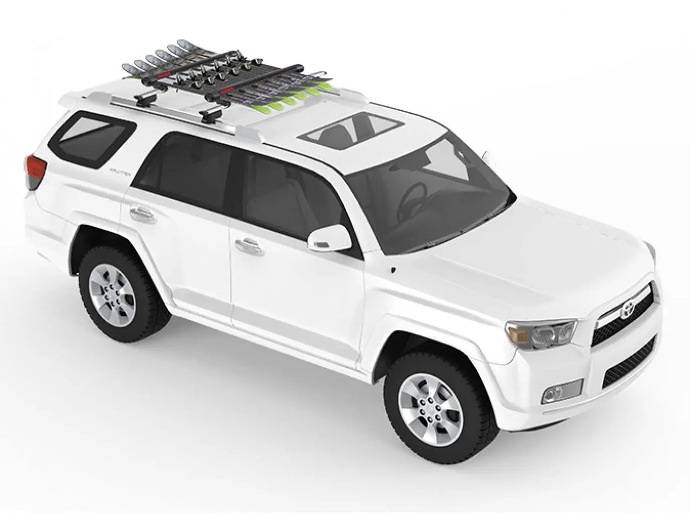 Yakima FatCat 6 Evo Black Ski & Snowboard Carrier
