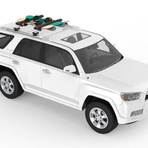 Yakima FatCat 6 Evo Silver 6 Ski/4 Snowboard Carrier - Image 3