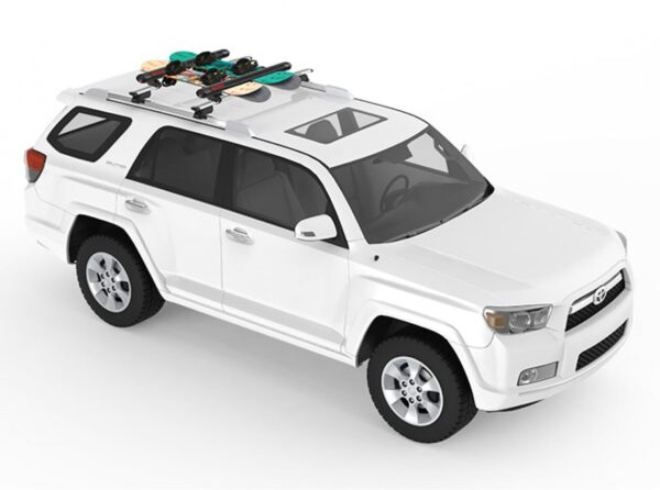 Yakima FatCat 6 Evo Silver 6 Ski/4 Snowboard Carrier