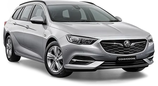 Roof Rack Holden ZB Commodore Estate with Solid Rails -Black
