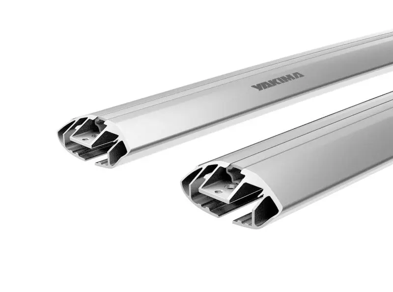 Yakima Jetstream FX. Silver. Toyota Hilux Double Cab 2015-2023 (Clamp Mount)