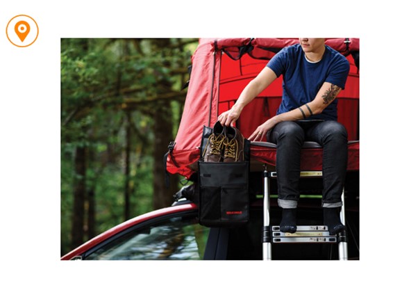 Yakima SideKick. Skyrise Tent Shoe Storage Bag - Image 4