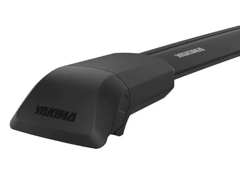 Yakima Jetstream FX. Black. Mazda CX-9 2016- (Naked Roof/Fixed Point)