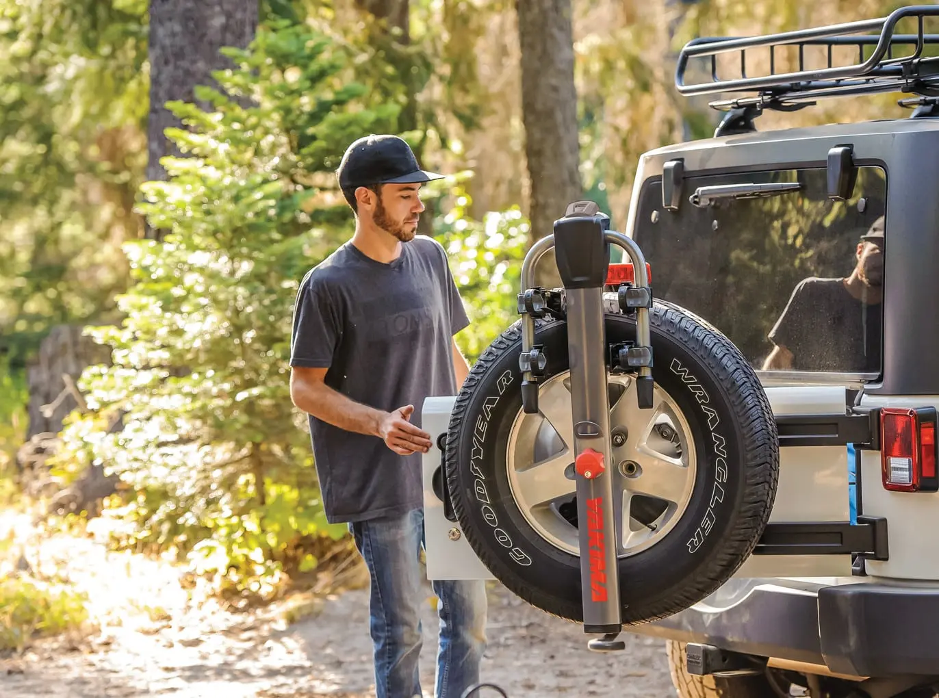 Yakima Spareride - 4x4 Spare Tyre Bike Rack (2 Bike)