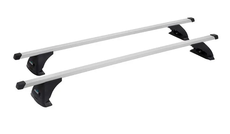 ProRack P16- K1105 Rectangular Through Bar - Silver 1200mm wide