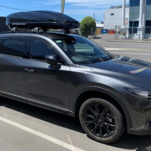 Strike 480 - Textured Matt Black Roof Box - Image 5